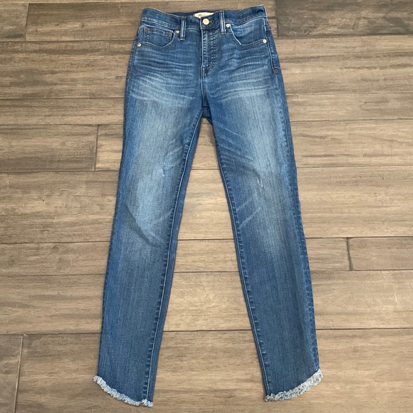 Madewell‎ 10”High Rise Skinny Jeans Womens Size 26 - Picture 2 of 12